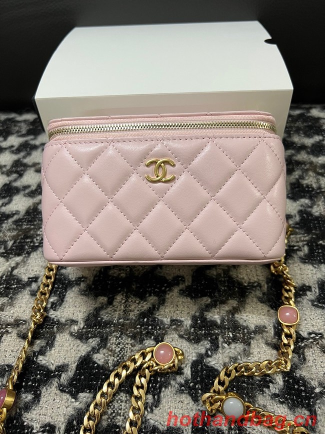 CHANEL VANITY WITH CHAIN AP2937 pink