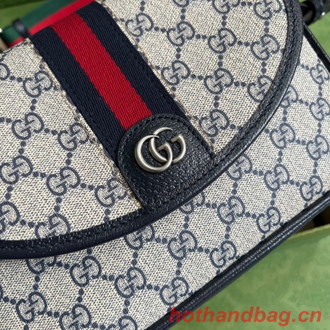 Gucci Ophidia mini GG shoulder bag 722117 Blue
