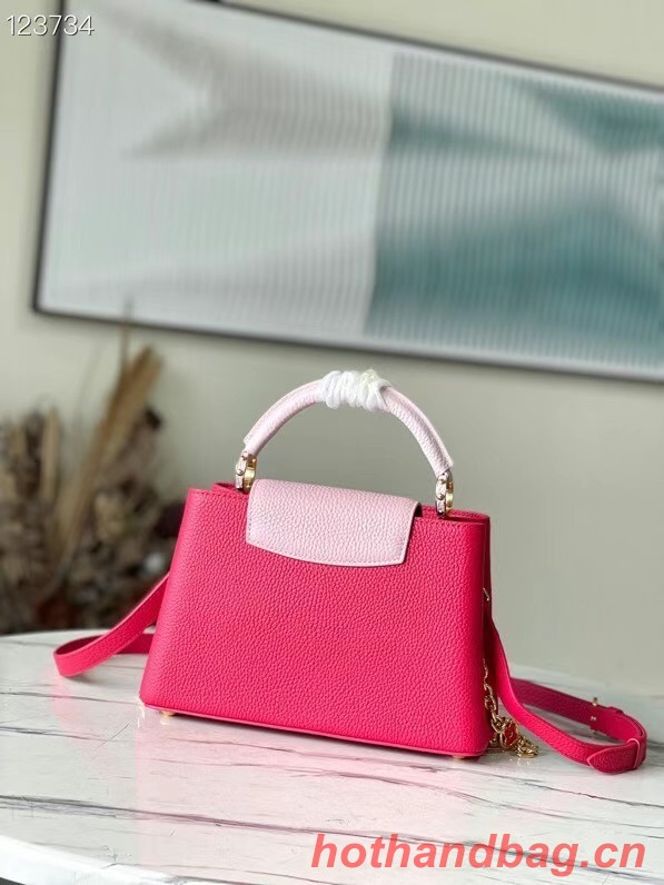 Louis Vuitton CAPUCINES BB M48865 rose&pink
