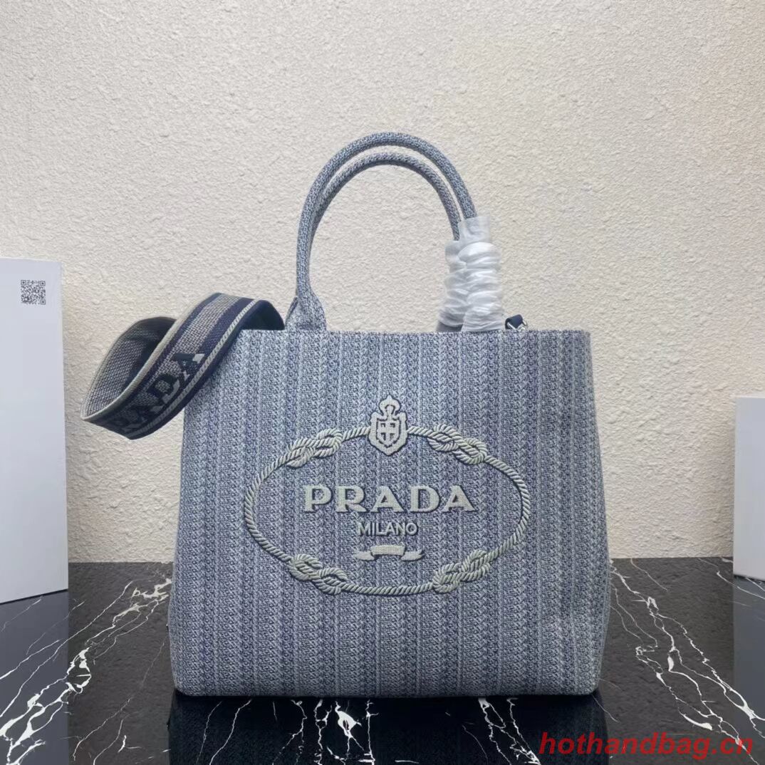 Prada SHOPPING BAG 1AV332 blue