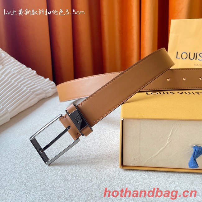Louis Vuitton 35MM Leather Belt 7098-7
