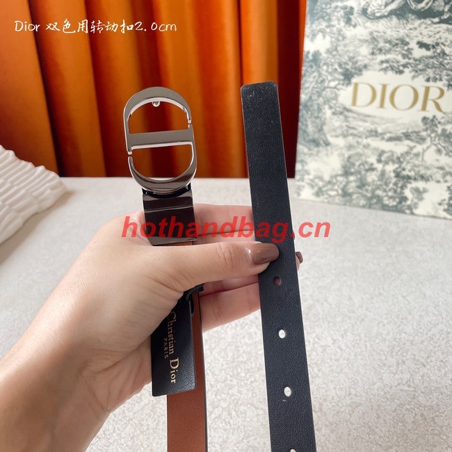Dior 20MM Leather Belt 7102-1
