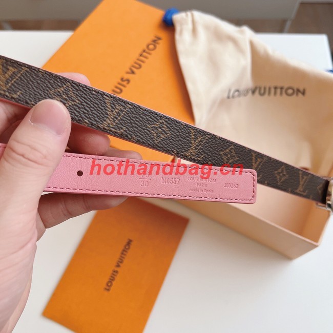 Louis Vuitton 20MM Leather Belt 7108-9
