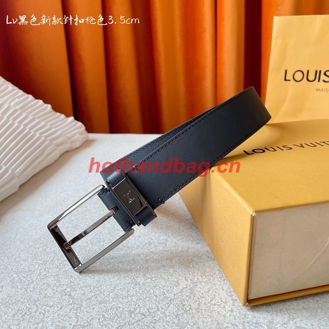 Louis Vuitton 35MM Leather Belt 7098-10