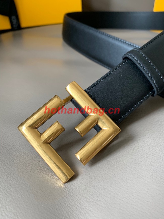Fendi 34MM Leather Belt 7113-1