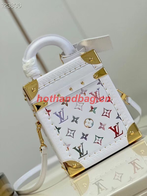 Louis Vuitton CLUTCH BOX M10077 white