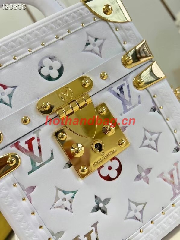 Louis Vuitton CLUTCH BOX M10077 white