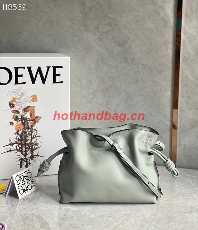 Loewe Lucky Bags Original Leather LE0539 light gray