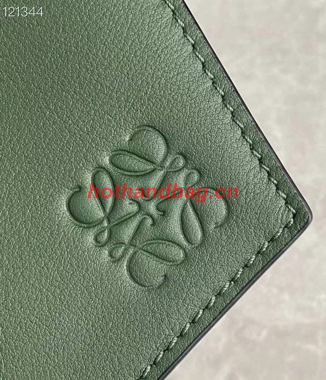 Loewe Original Leather Bag LE10188 blackish green