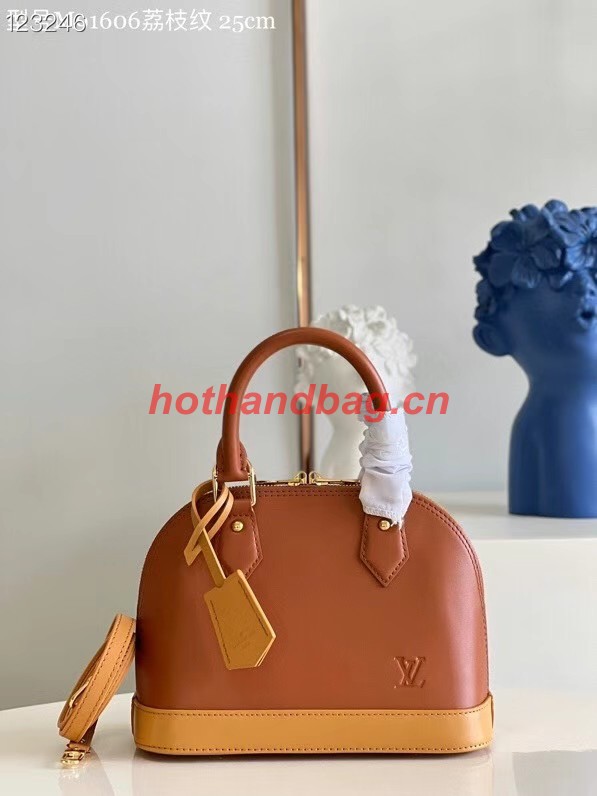 Louis Vuitton Alma BB Tote Bag M91606 brown