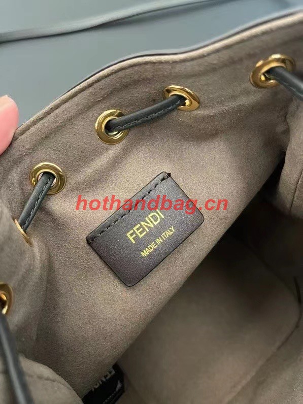 Fendi MON TRESOR mini-bag 8BS010A3 black&white