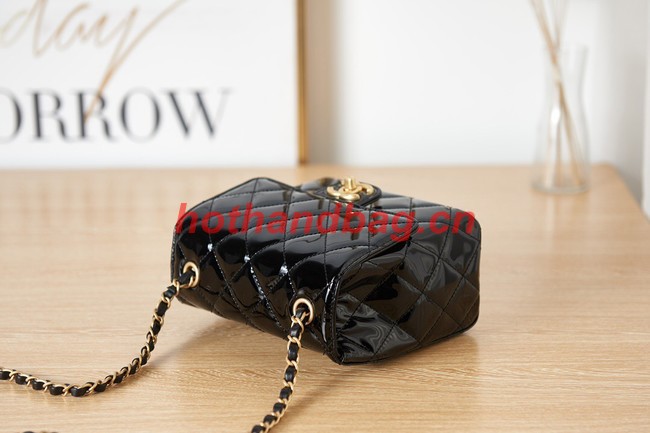 Chanel MINI FLAP BAG AS3647 black