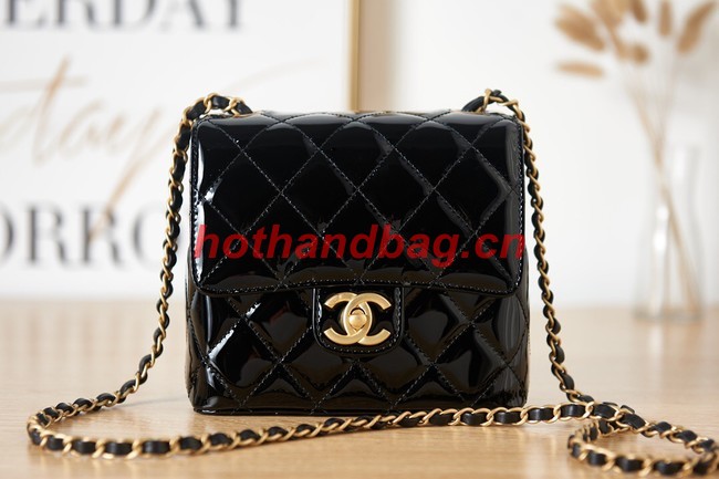 Chanel MINI FLAP BAG AS3647 black