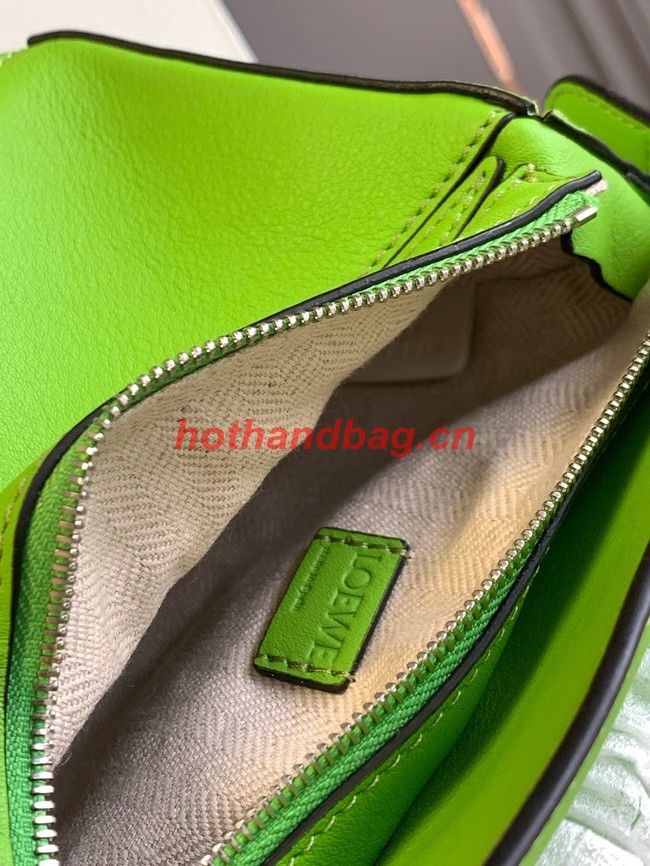 Loewe mini Puzzle Bag Original Leather 6124 green