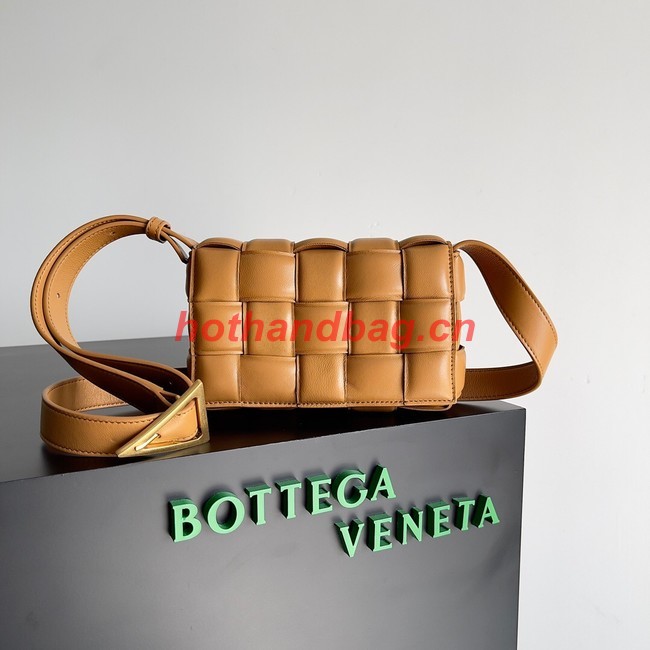 Bottega Veneta Small Padded Cassette 717506 Camel
