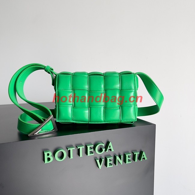 Bottega Veneta Small Padded Cassette 717506 green