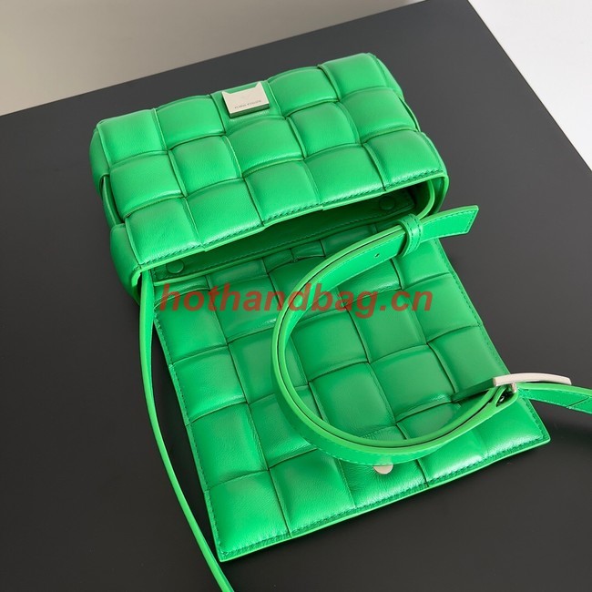 Bottega Veneta Small Padded Cassette 717506 green