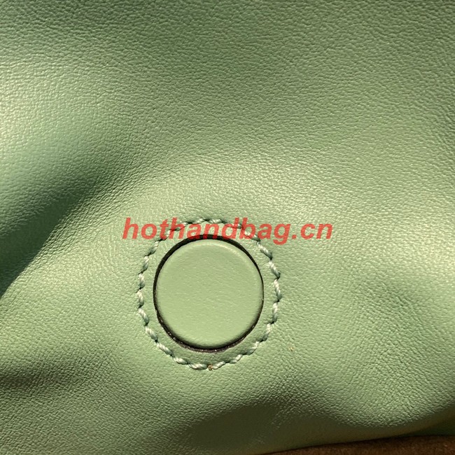 Loewe Flamenco Clutch Bag Original Leather LE0556 green