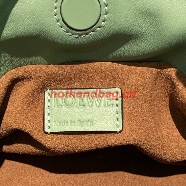 Loewe Flamenco Clutch Bag Original Leather LE0556 green