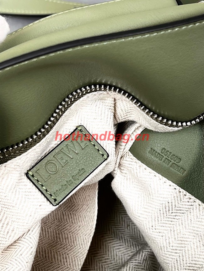 Loewe Puzzle Bag Leather 1609 blackish green