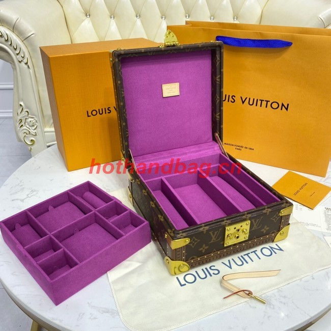 Louis Vuitton NICE JEWELRY CASE M44185 Purple