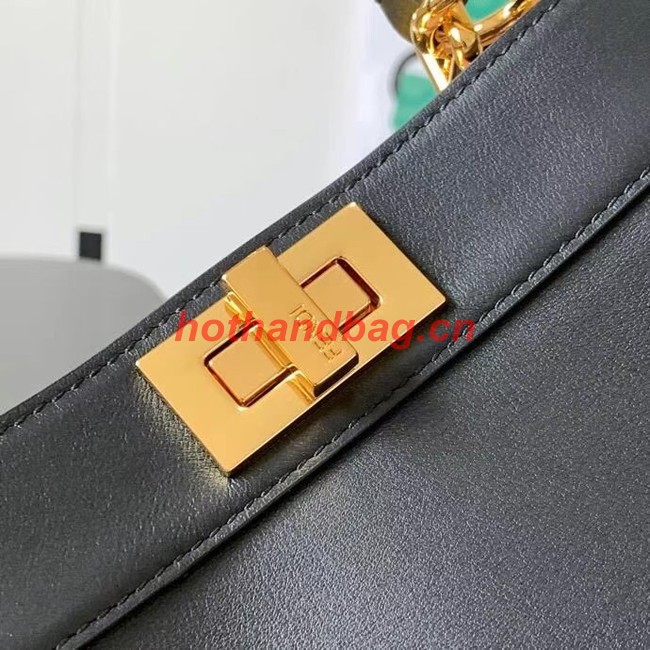 Fendi Peekaboo Iseeu Small leather bag 8BN327A black
