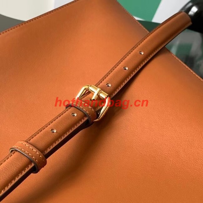 FENDI Peekaboo ISeeU Medium leather bag 8BN321 brown