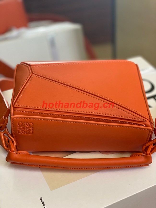 Loewe mini Puzzle Bag Original Leather 6223 orange