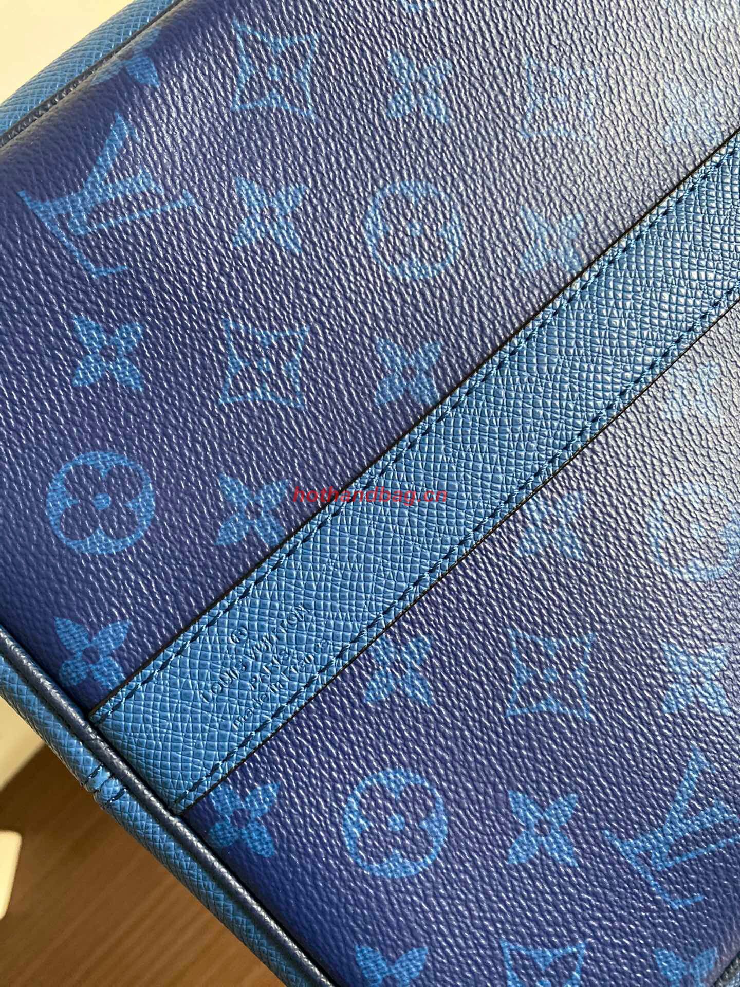 Louis Vuitton KEEPALL BANDOULIERE 50 M53766 Blue