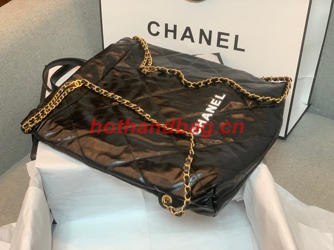 LARGE BACK PACK CHANEL 22 AS3313 BLACK&WHITE