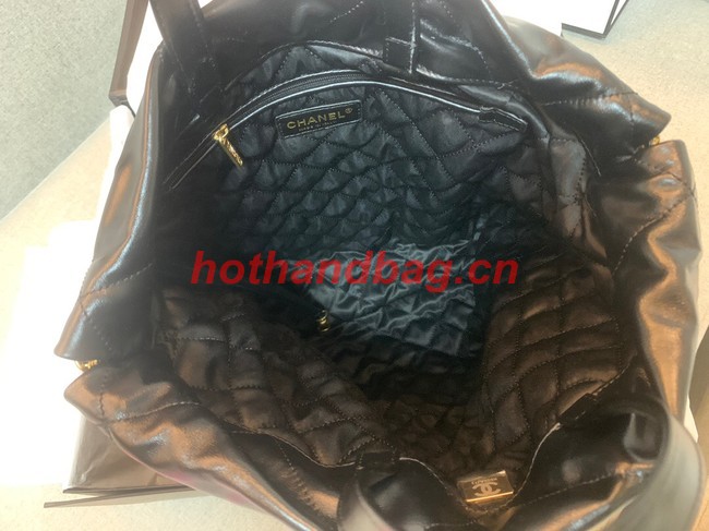 LARGE BACK PACK CHANEL 22 AS3313 BLACK&WHITE