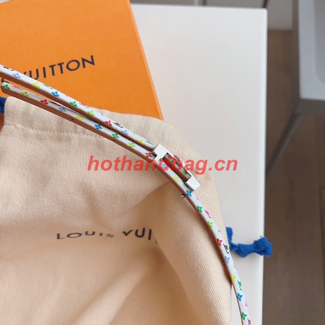 Louis Vuitton 8MM Leather Belt 71116