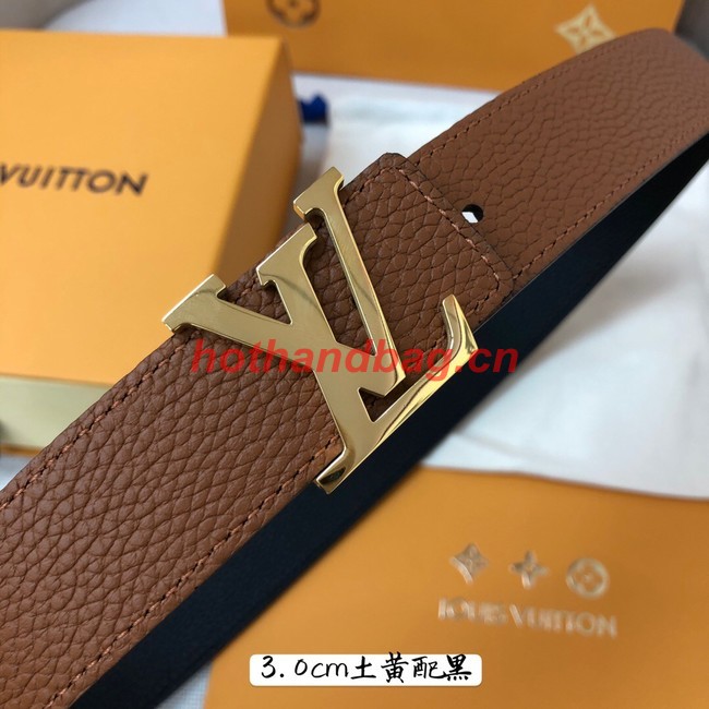 Louis Vuitton 30MM Leather Belt 71151
