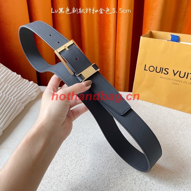Louis Vuitton 35MM Leather Belt 71137