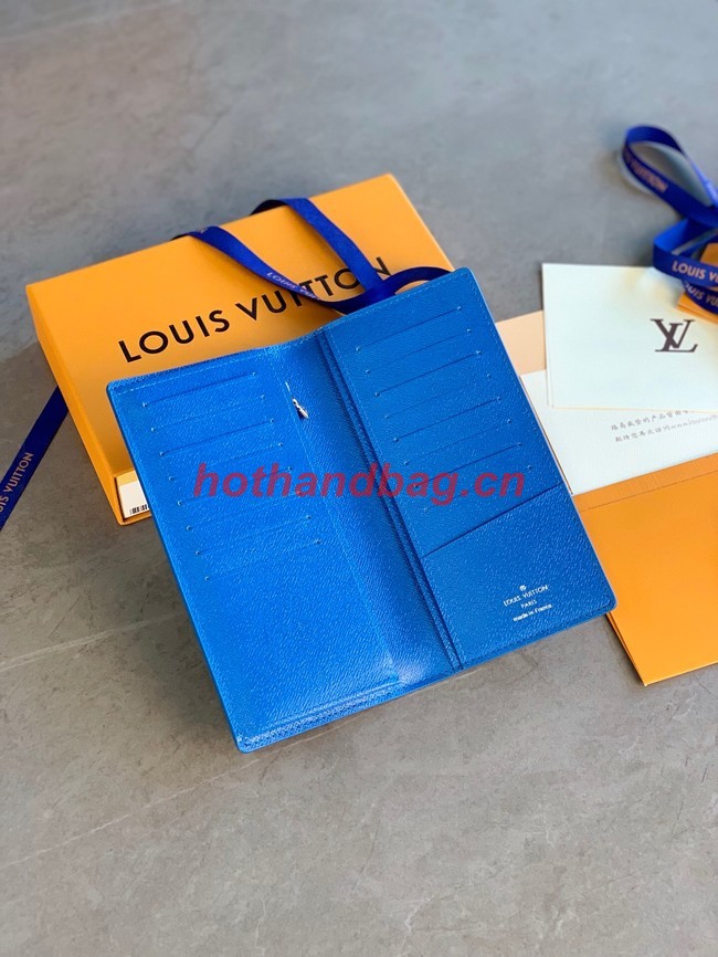 Louis Vuitton BRAZZA WALLET M64044 black