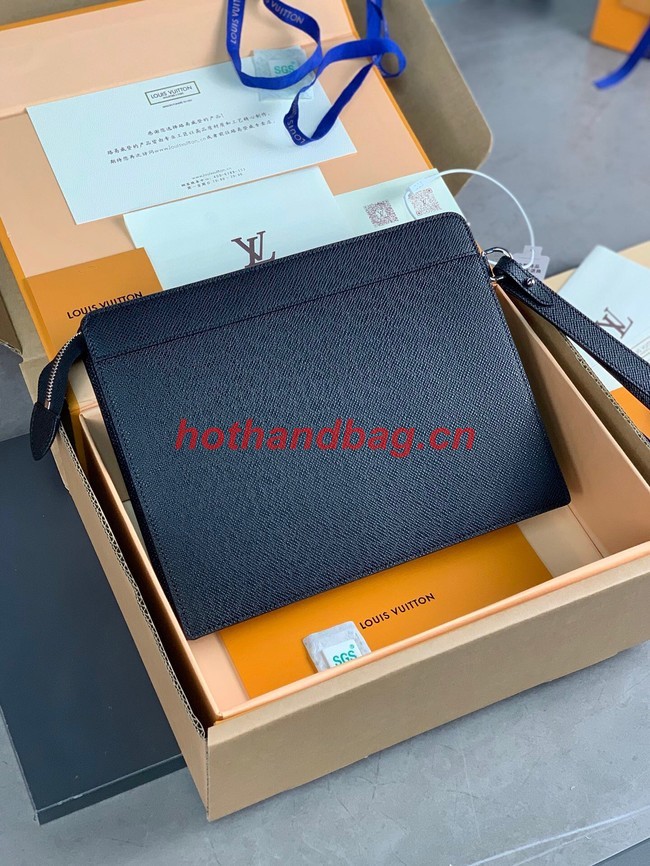 Louis Vuitton POCHETTE VOYAGE MM M81745 black