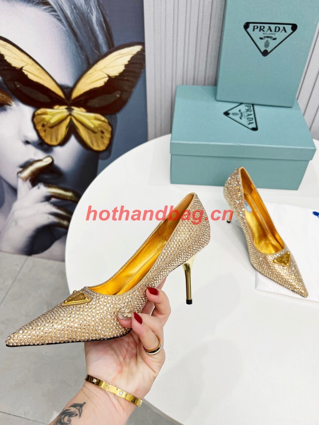 Prada shoes heel height 8.5CM 91959-2