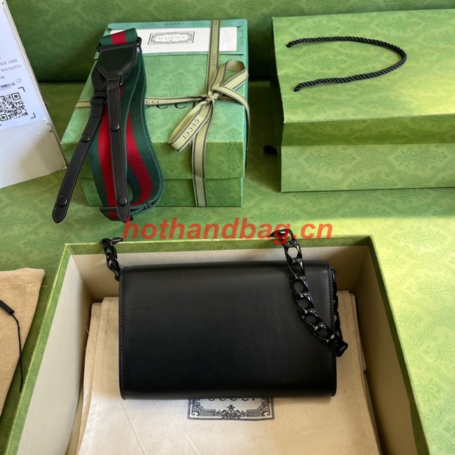 Gucci Horsebit 1955 mini bag 724713 Black