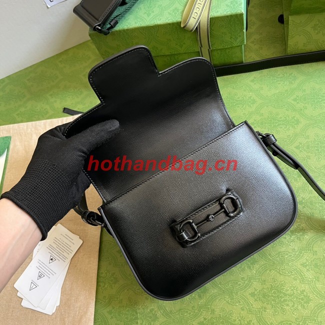 Gucci Horsebit 1955 small shoulder bag 726226 black