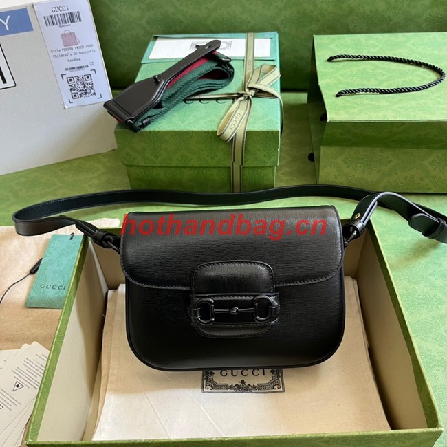 Gucci Horsebit 1955 small shoulder bag 726226 black