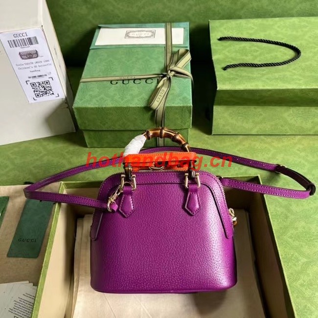 Gucci Diana mini tote bag 715775 Purple