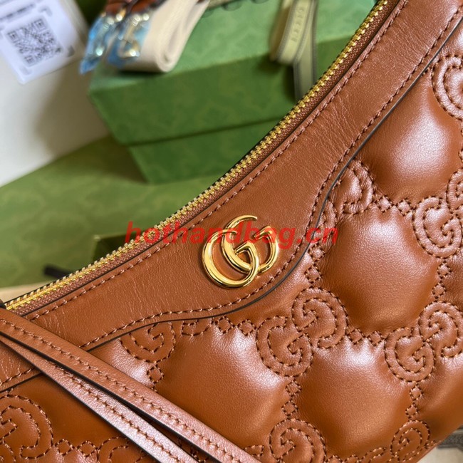 Gucci GG Matelasse handbag 735049 brown