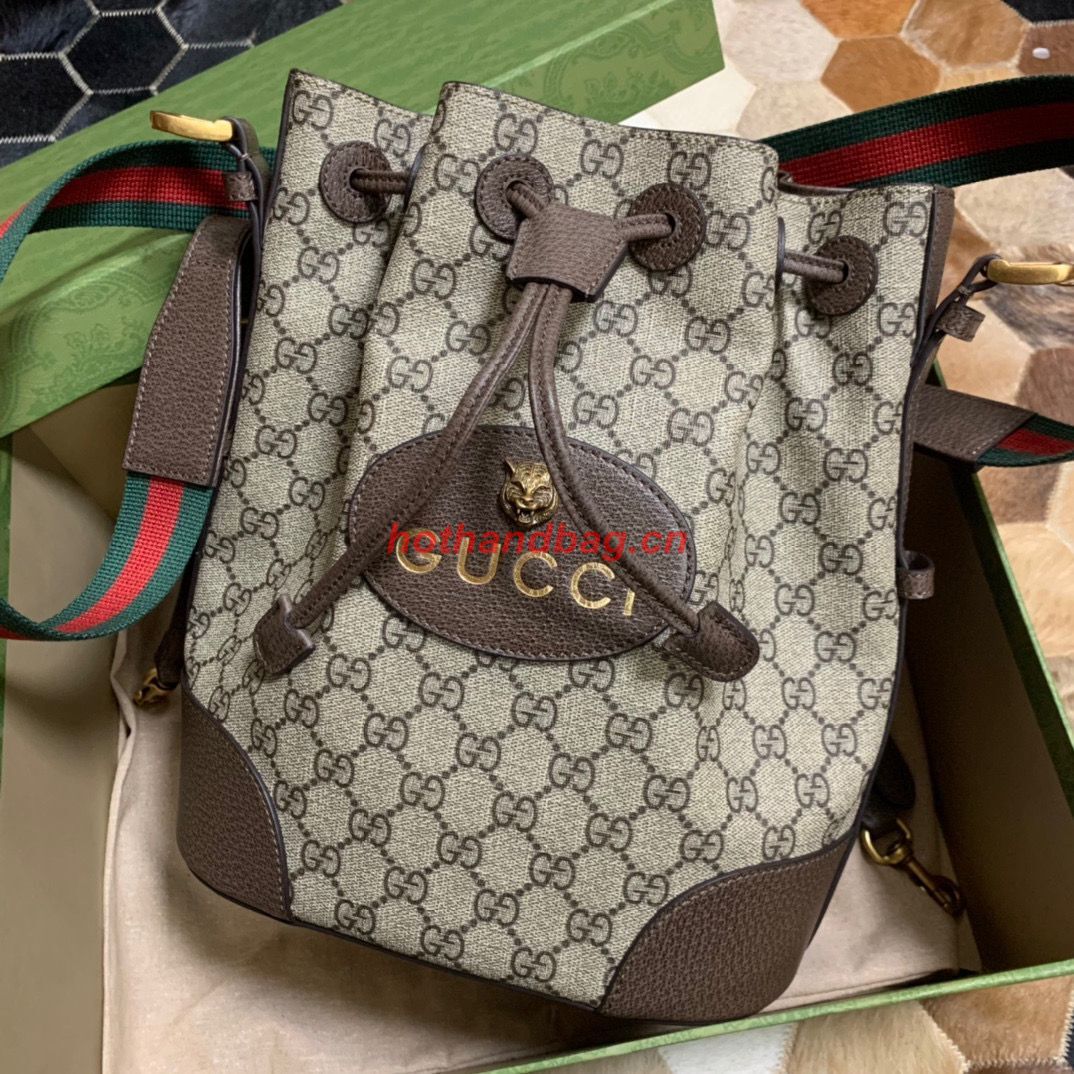 Gucci Ophidia GG mini bucket bag 550625 Brown