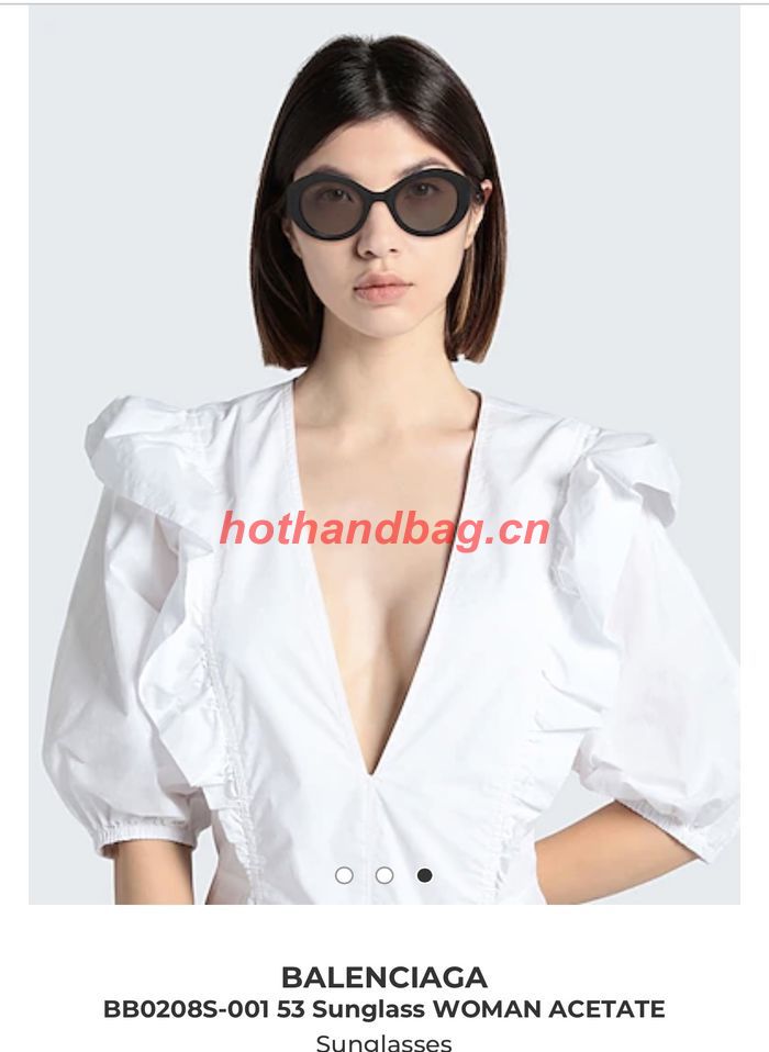 Balenciaga Sunglasses Top Quality BAS00419