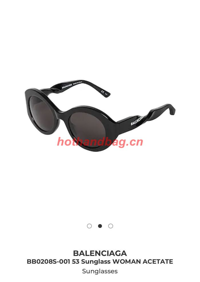 Balenciaga Sunglasses Top Quality BAS00423