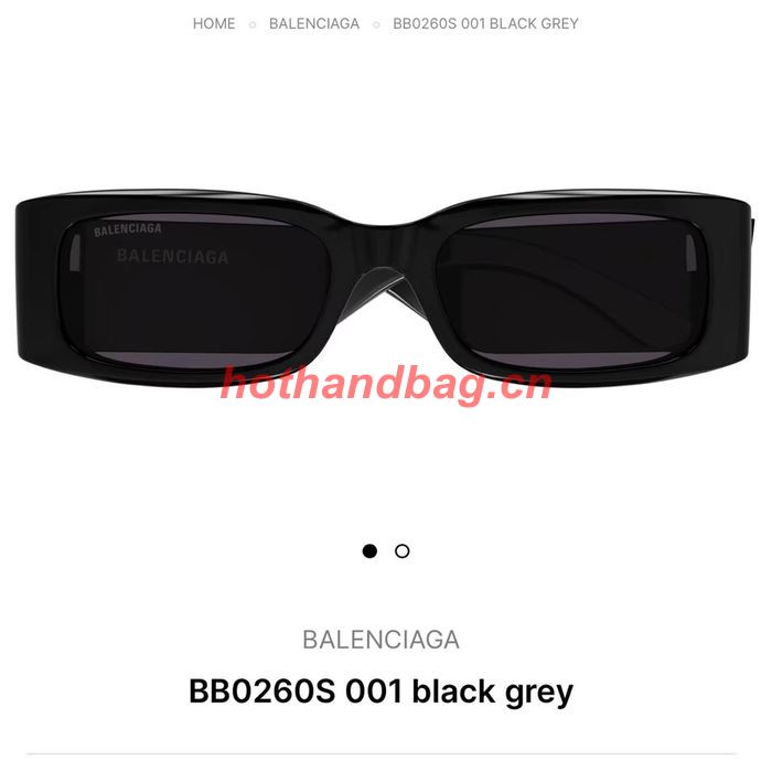 Balenciaga Sunglasses Top Quality BAS00808