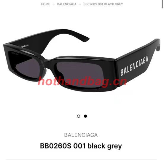 Balenciaga Sunglasses Top Quality BAS00809