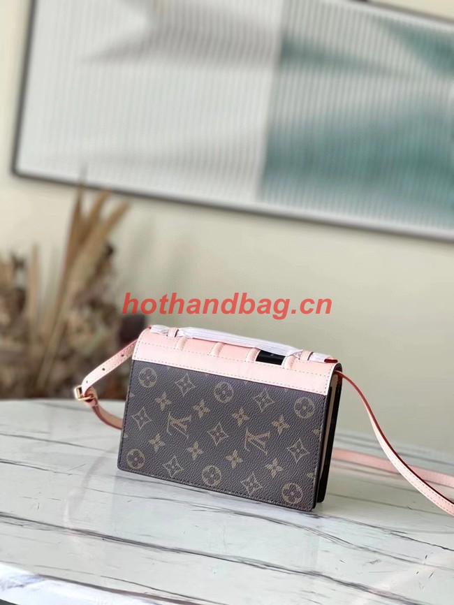 Louis Vuitton LV Book Chain Wallet M81830 pink
