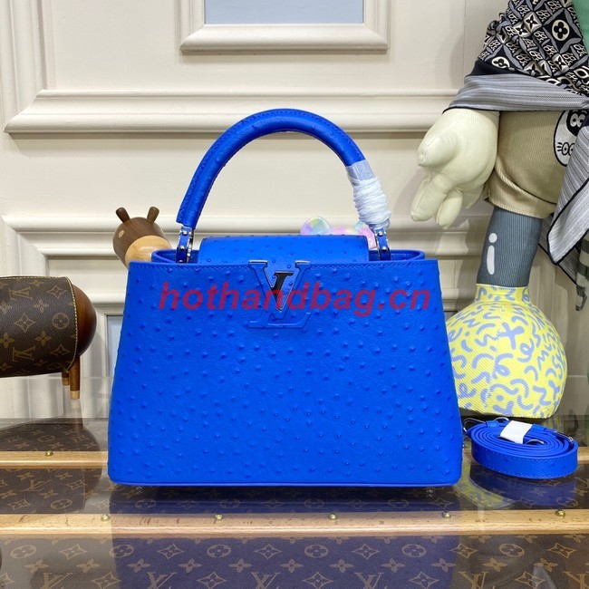 Louis Vuitton CAPUCINES BB M59872 blue