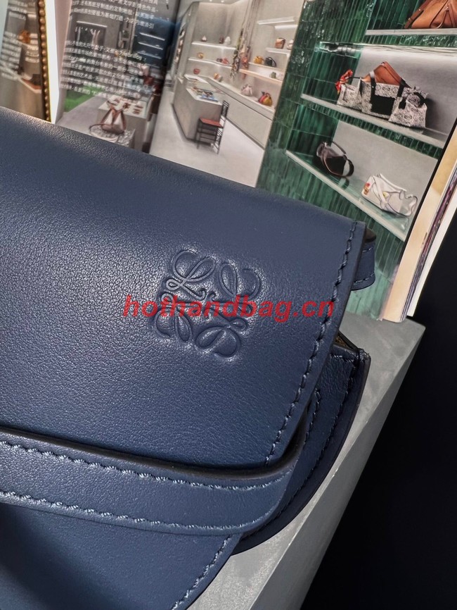 Loewe small Crossbody Bags Original Leather 55662 dark blue